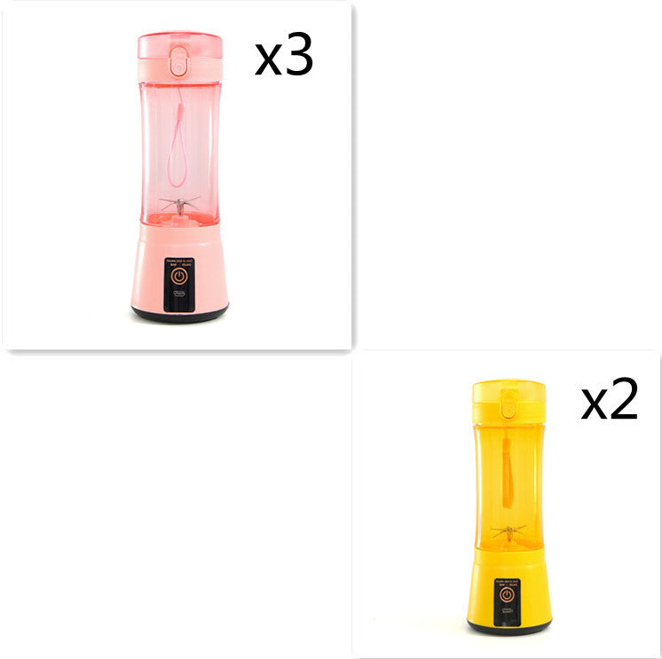 "Portable Electric Fruit Juicer Blender"