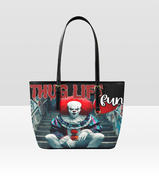 Custom Tote Hand Shoulder Bag 12 X 15 Halloween Thug Life Pennywise It Urban Art Terrifictrend