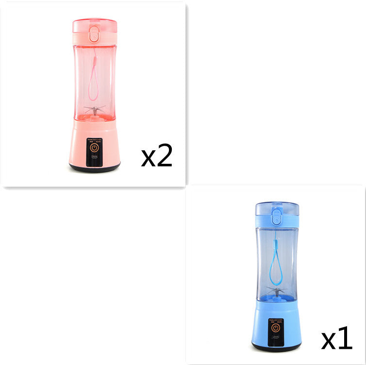 "Portable Electric Fruit Juicer Blender"