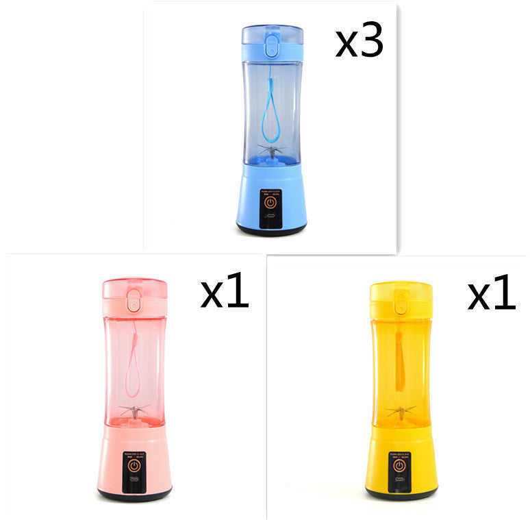 "Portable Electric Fruit Juicer Blender"