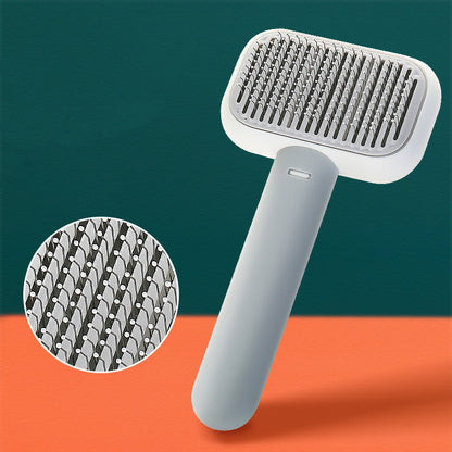 "Pet Hair Massage Grooming Brush"