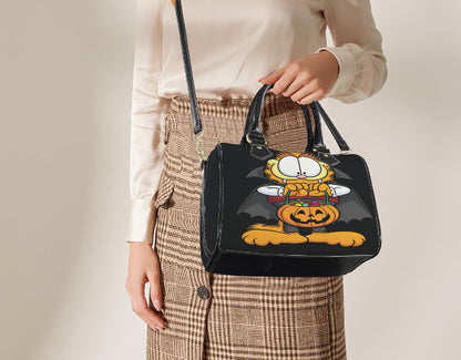 Garfield the Cat Trick Treat Dracula Halloween SATCHEL Cross Body Bag 10" x 8" Terrifictrendny