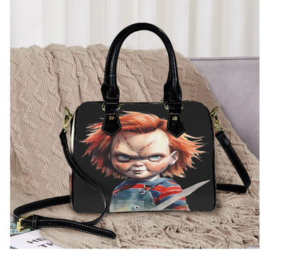 Horror Movie Halloween Art Chucky Child's Play Shoulder Cross Body Bag Satchel Terrific trend