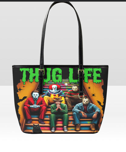 Custom Tote Hand Shoulder Bag 12 X 15 Halloween Thug Life Horror Characters NEW Terrifictrend
