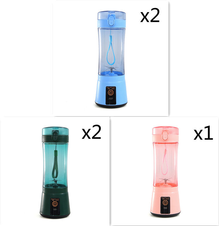 "Portable Electric Fruit Juicer Blender"