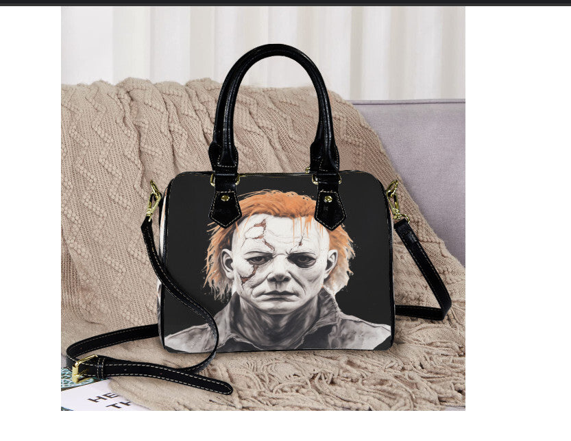 Horror Movie Halloween Art Michael Myers Shoulder Cross Body Bag Satchel 8x10 Terrific trend