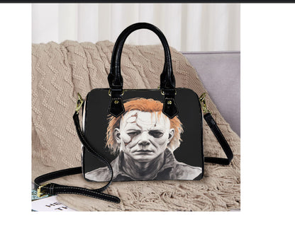Horror Movie Halloween Art Michael Myers Shoulder Cross Body Bag Satchel 8x10 Terrific trend