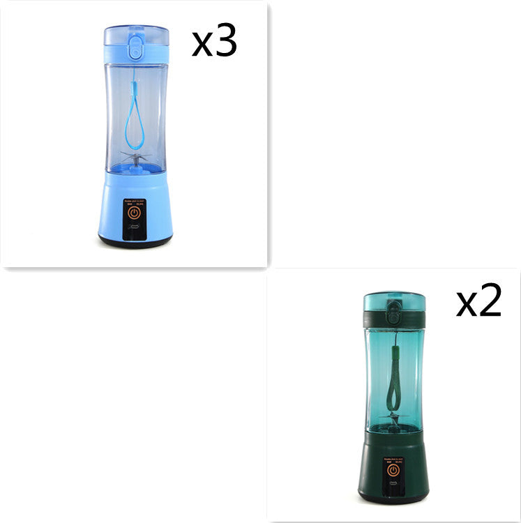 "Portable Electric Fruit Juicer Blender"