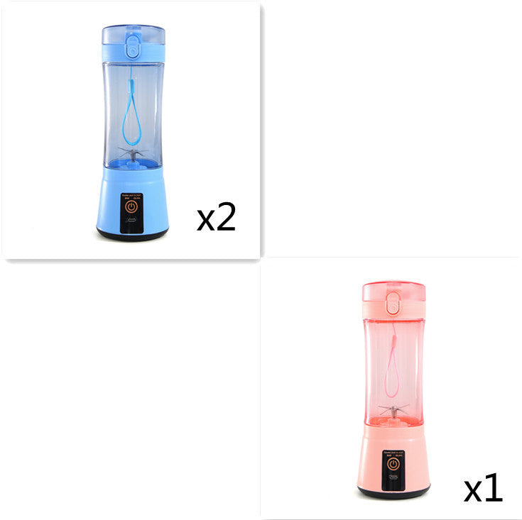 "Portable Electric Fruit Juicer Blender"