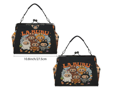 LaBubu La Bubu Halloween Costumes Trick or Treat Shoulder Cross Body Bag Satchel Kisslock