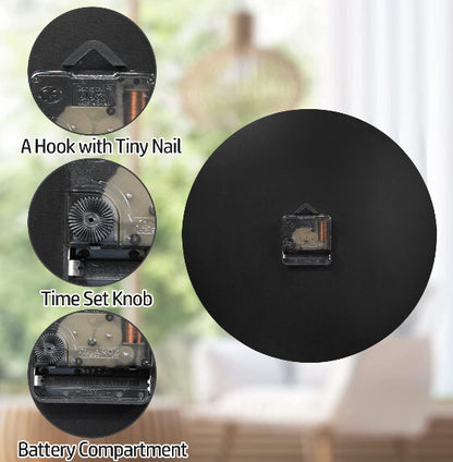 Halloween Spooky Haunted House Fun 12" Wall Clock Battery Operated NEW Temptations by Tara