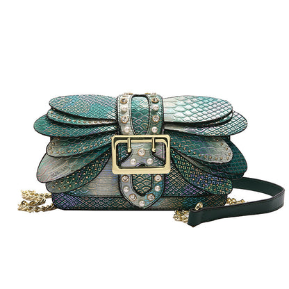 Studded Chain Shoulder Crossbody Bag Cj