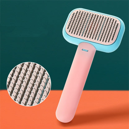 "Pet Hair Massage Grooming Brush"