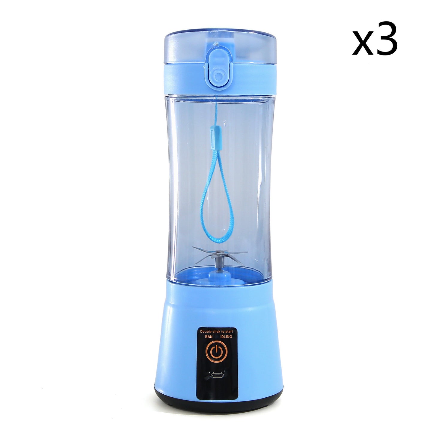 "Portable Electric Fruit Juicer Blender"