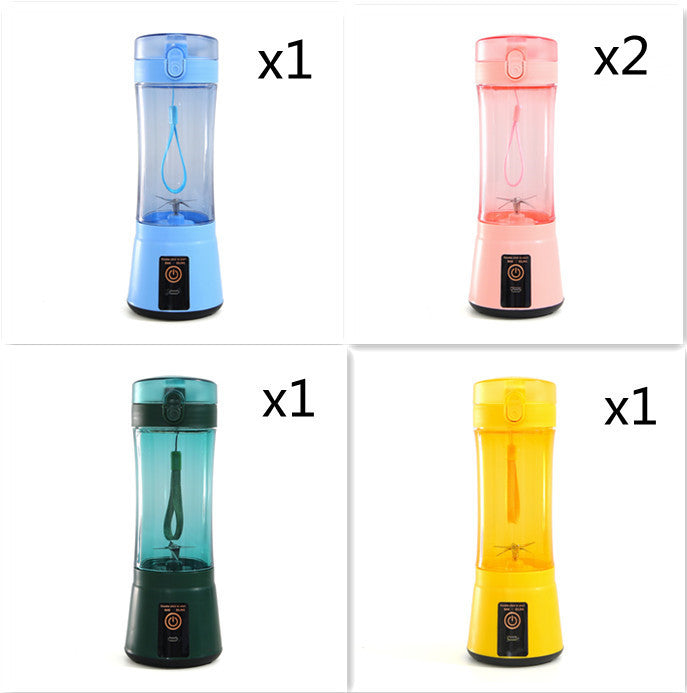 "Portable Electric Fruit Juicer Blender"
