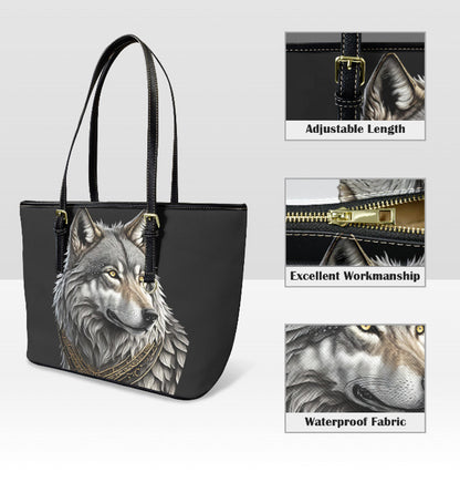 Custom Tote Hand Shoulder Bag 12 X 15 Gothic Victorian Wolf Great Gift New Terrifictrend