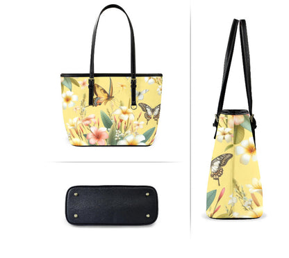 Custom Tote Hand Shoulder Bag 12 X 15 Spring Yellow Mixed Flowers Floral NEW Terrifictrend