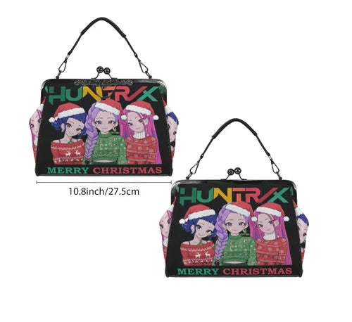 Kpop Demon Hunters Huntr/x Anime Christmas Shoulder Cross Body Bag Satchel Gift terrifictrend