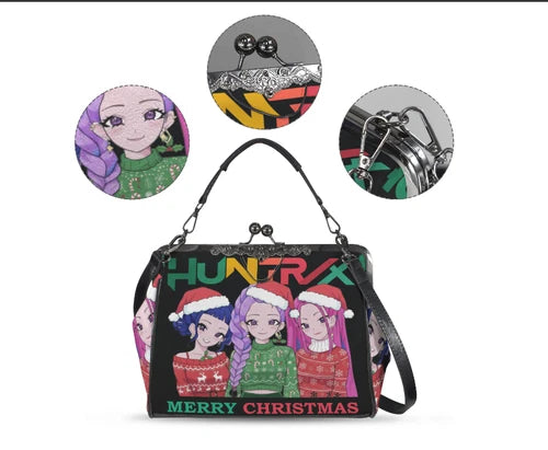 Kpop Demon Hunters Huntr/x Anime Christmas Shoulder Cross Body Bag Satchel Gift terrifictrend
